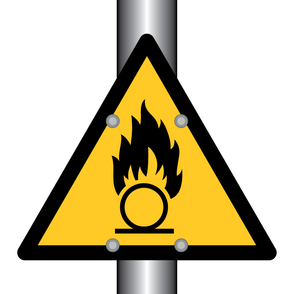 W028 Warnung vor brandfördernden Stoffen