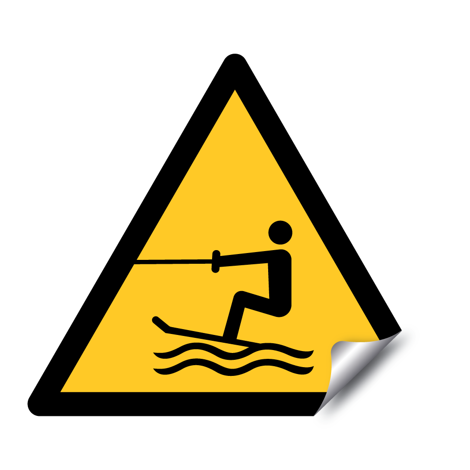W045 Warnung vor Wasserski-Bereich