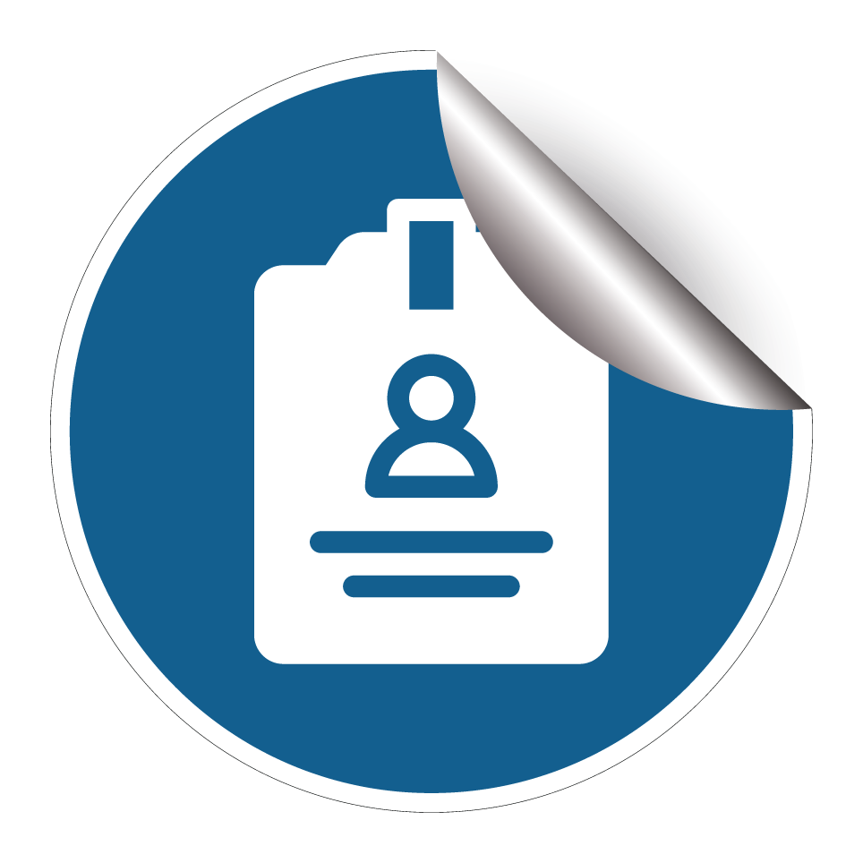 Badge d'identification requis