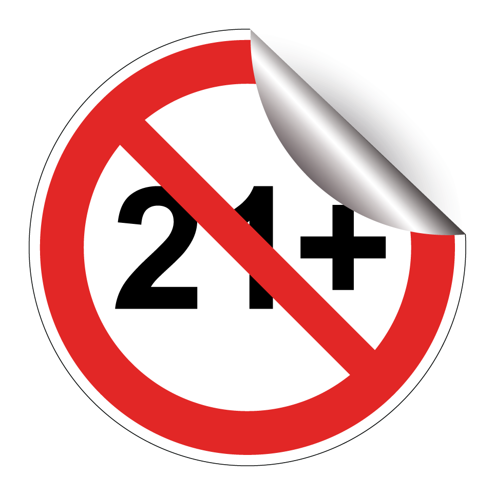Kein Zutritt unter 21