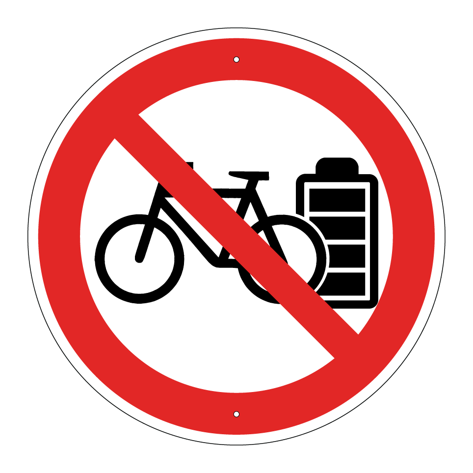 Pas de vélos électriques