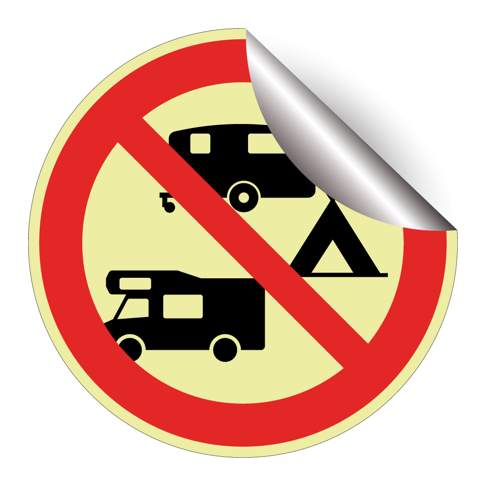 Kein Camping oder Wohnwagen