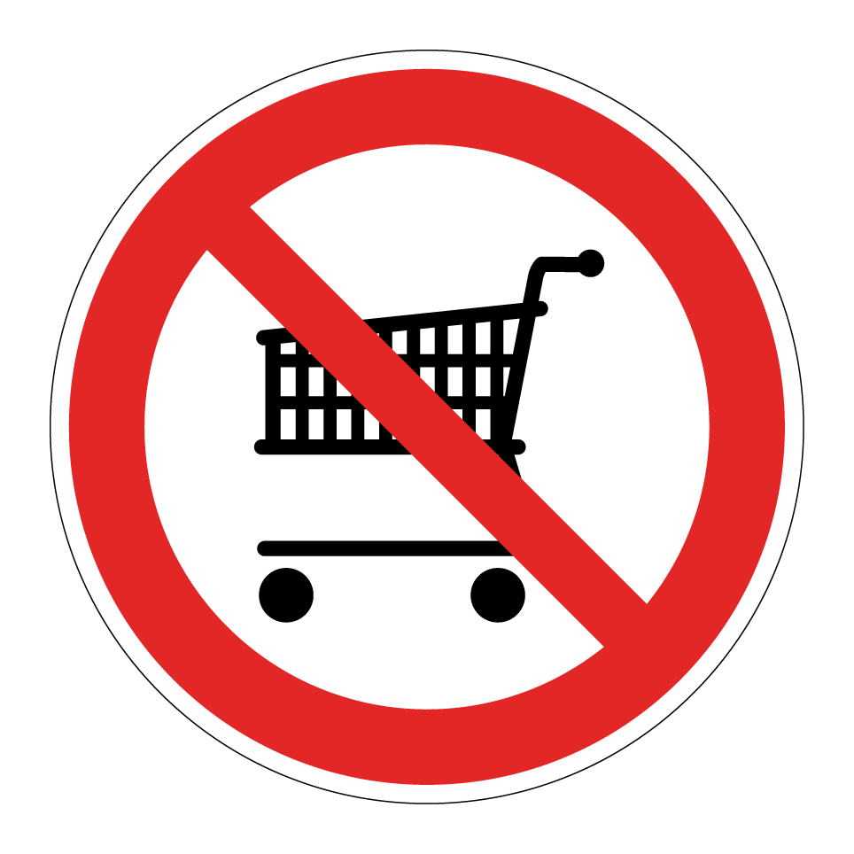 Keine Einkaufswagen
