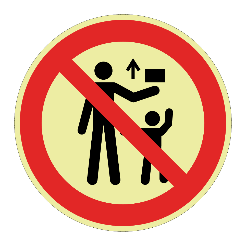 Ne pas remettre d’objets aux enfants