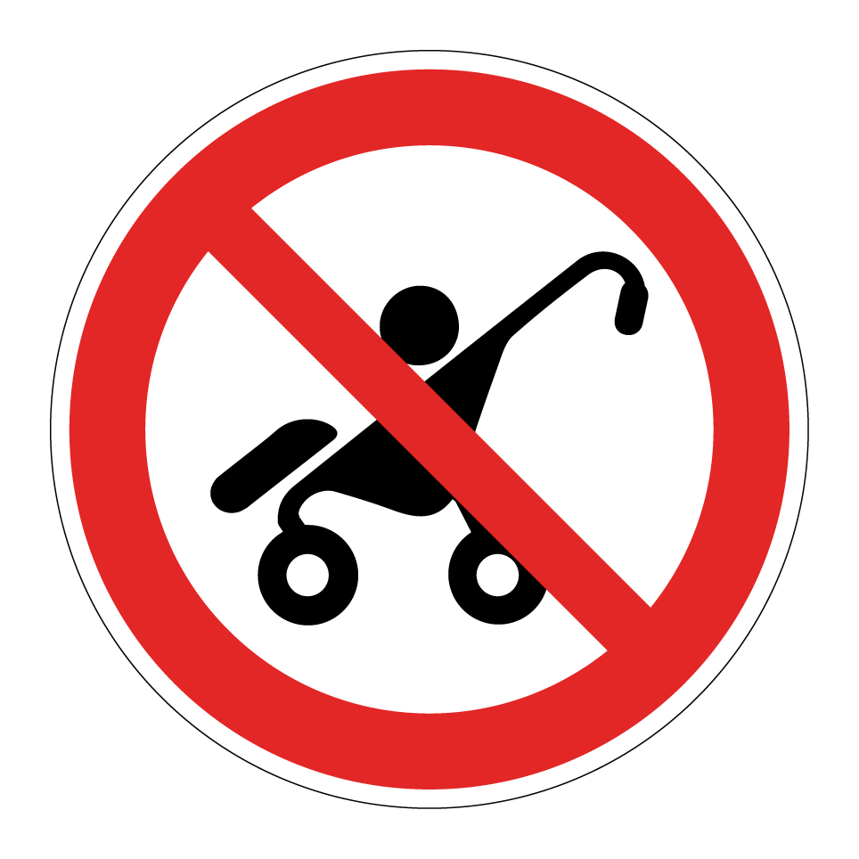 Keine Kinderwagen