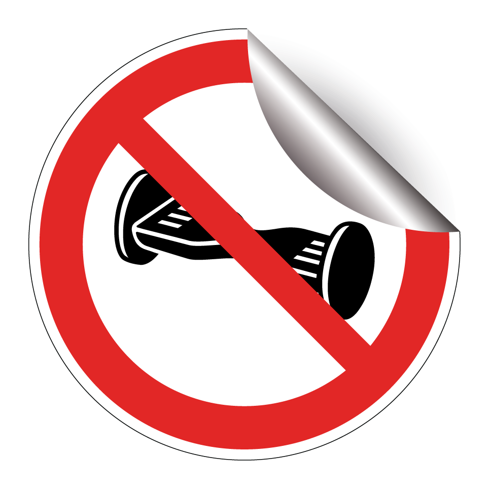 Pas d'hoverboards