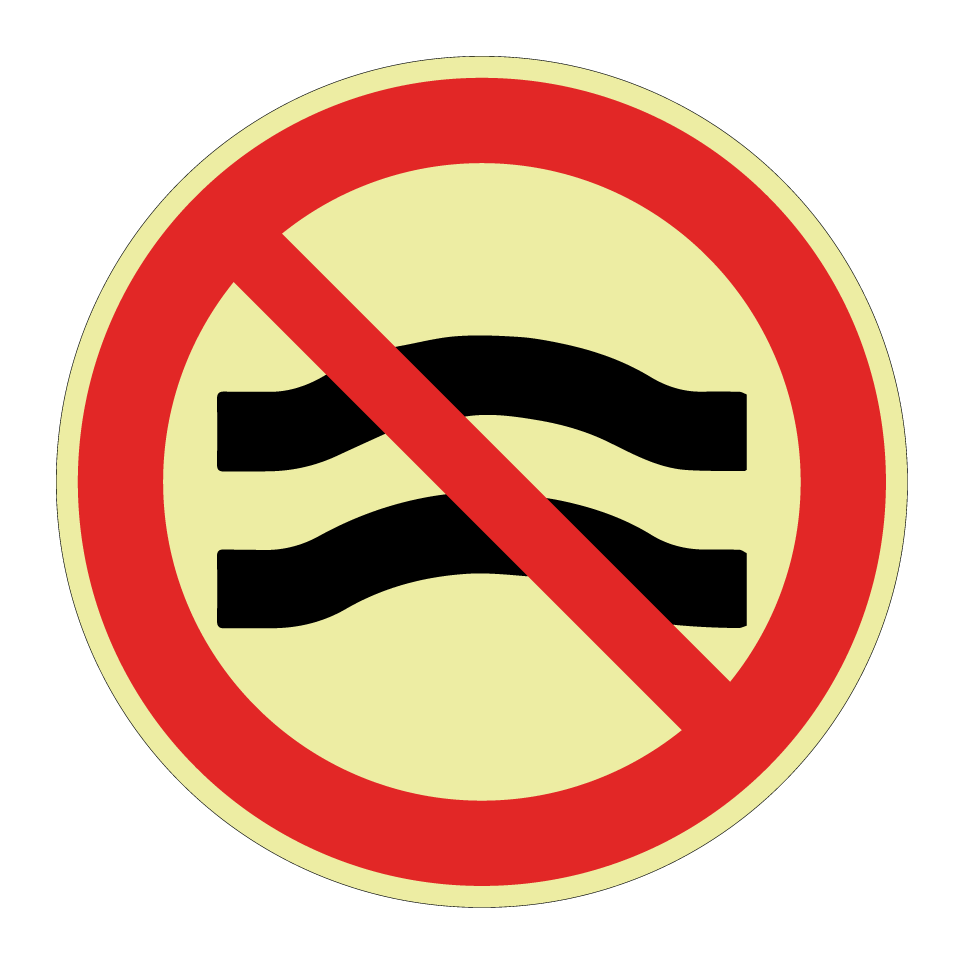 Baden verboten