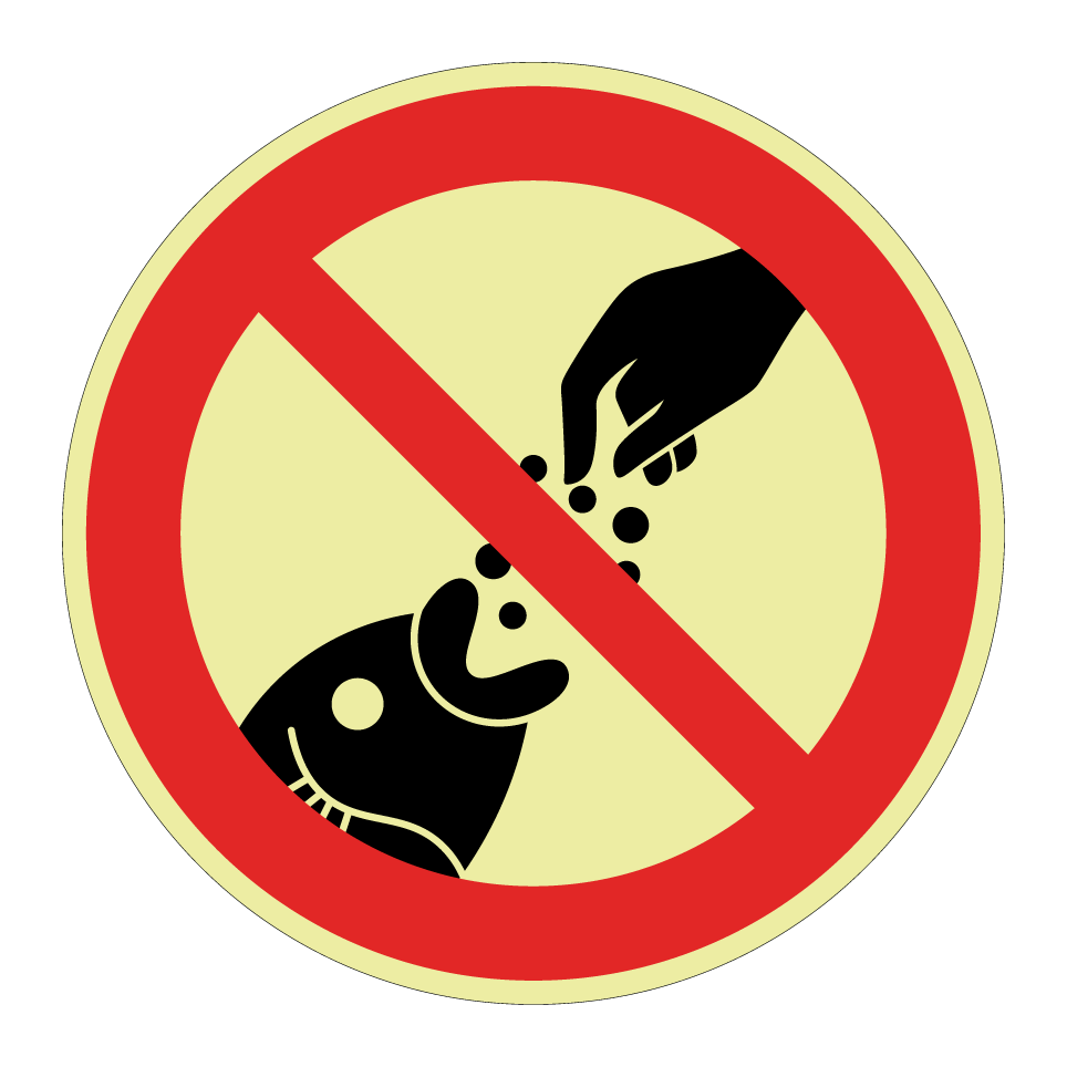 Fische nicht füttern
