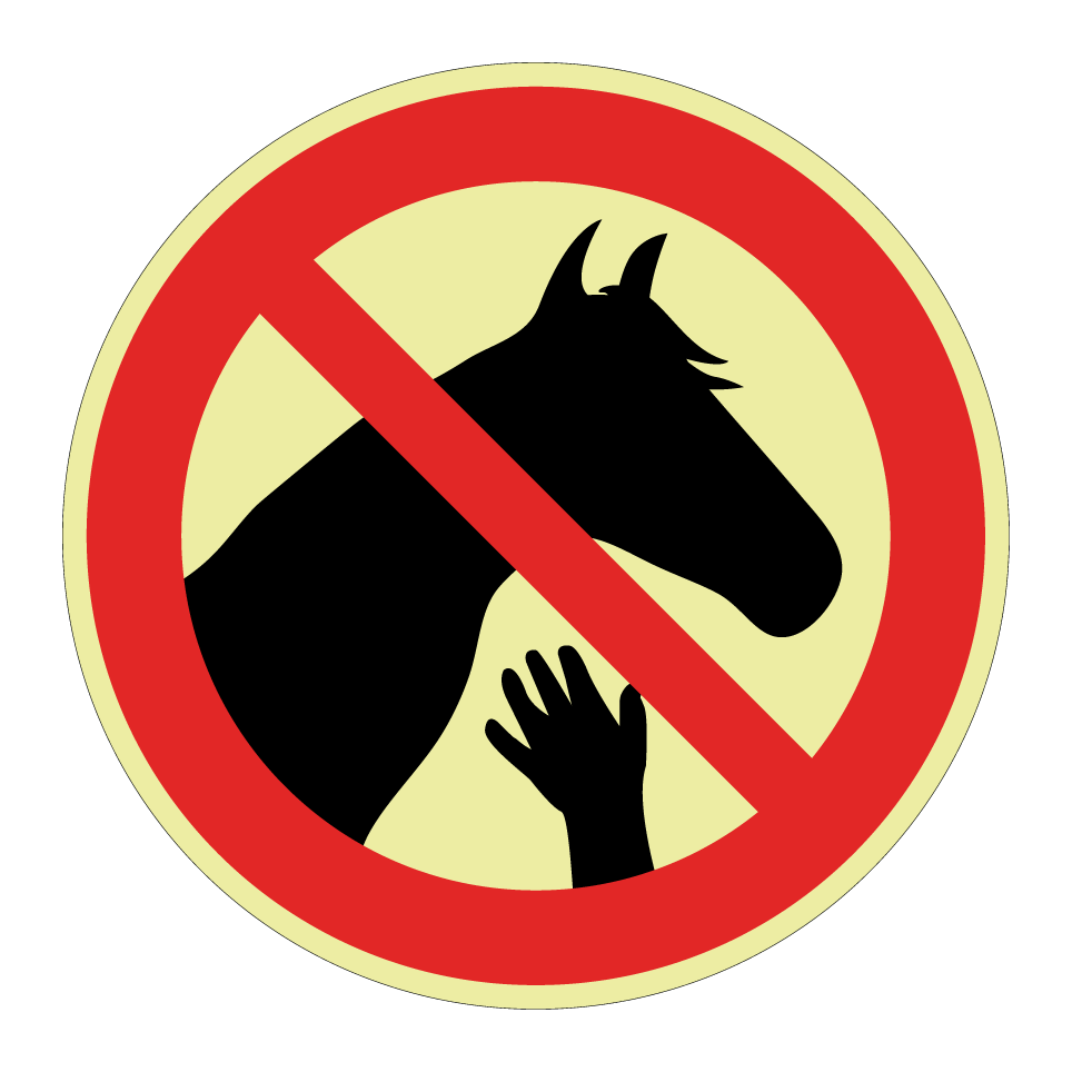 Ne pas toucher les chevaux