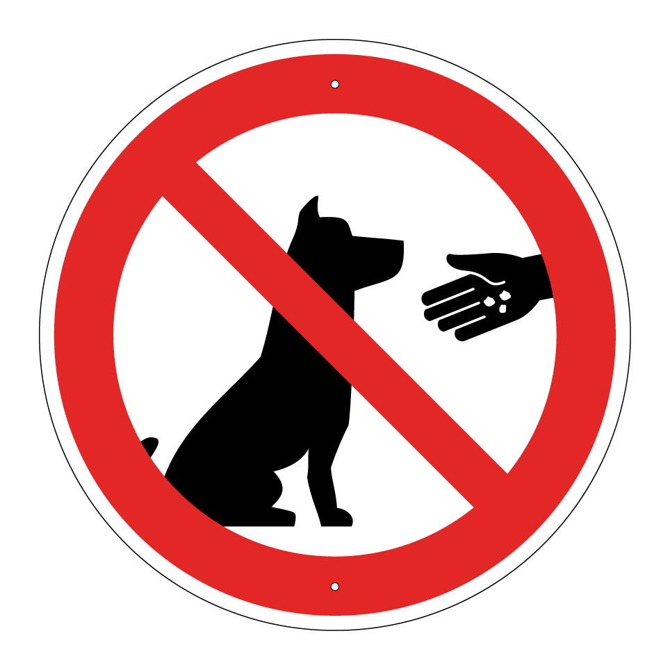 Hunde nicht füttern