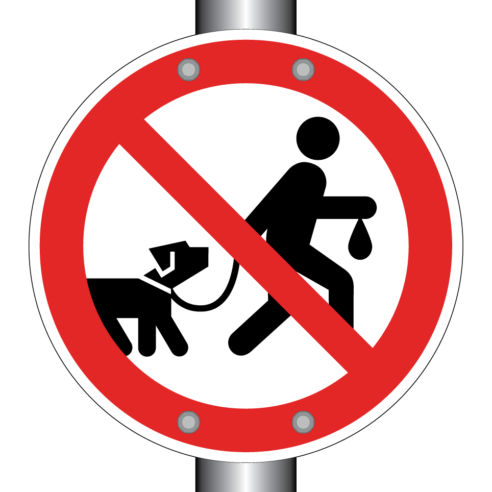 Hunde verboten
