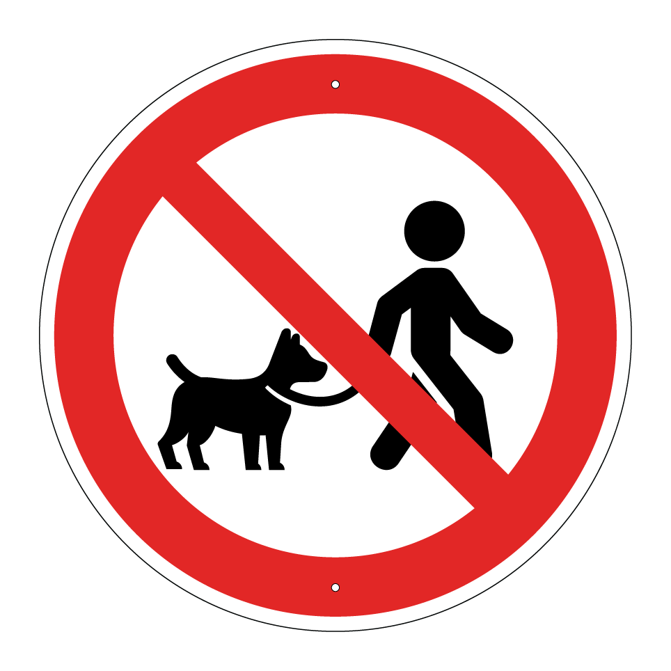 Interdiction de promener les chiens