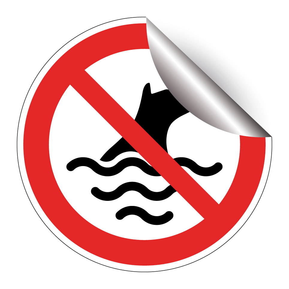 Keine Hunde im Wasser