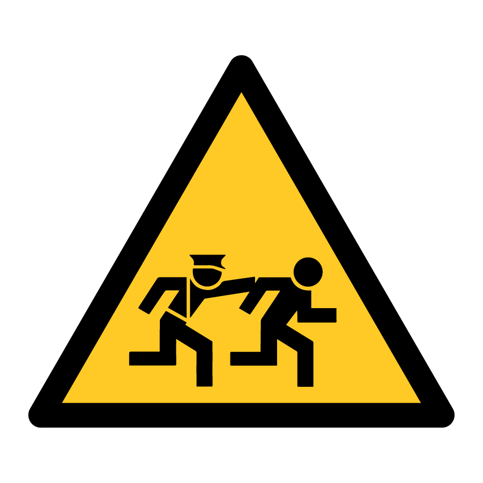 Warnung Sicherheitsdurchsetzung