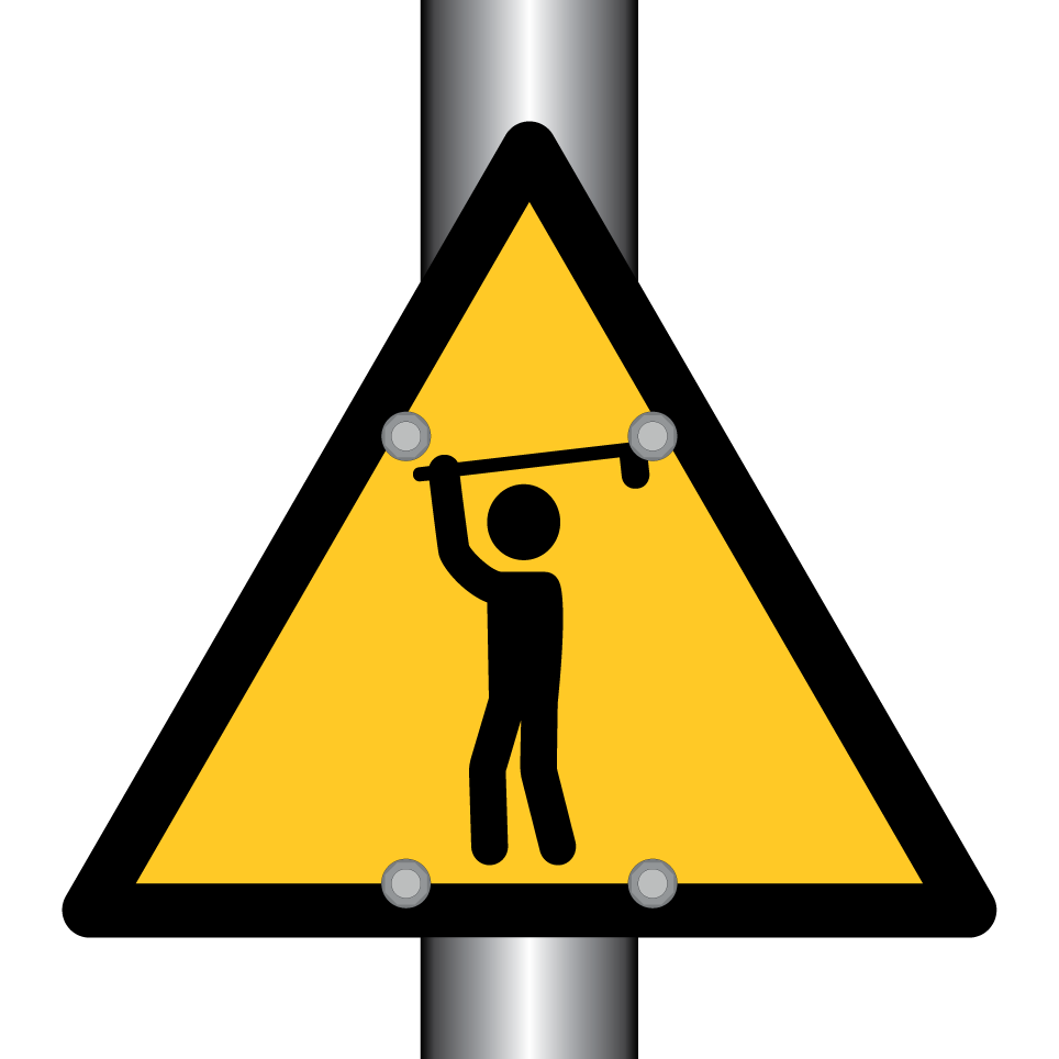 Warnung Golfen