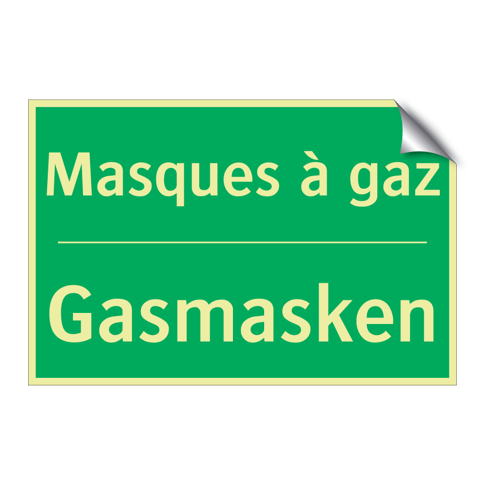Gasmasken - Masques à gaz