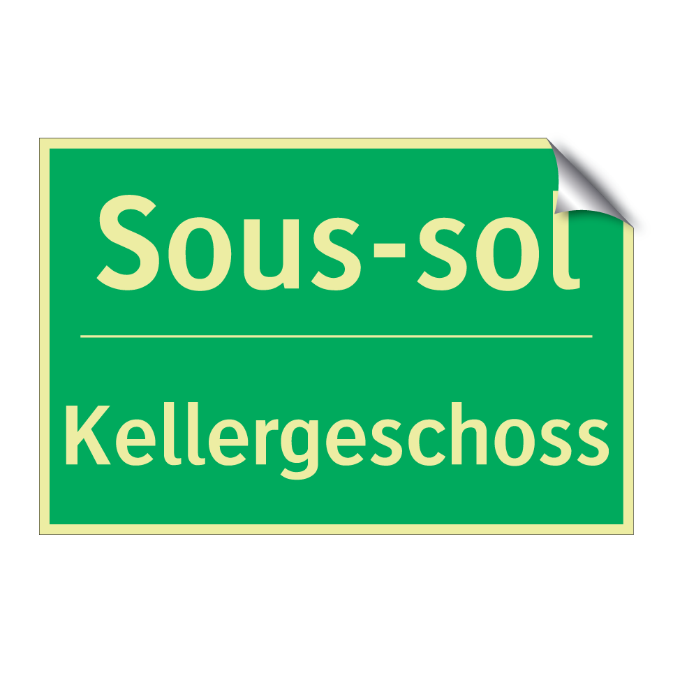 Kellergeschoss - Sous-sol