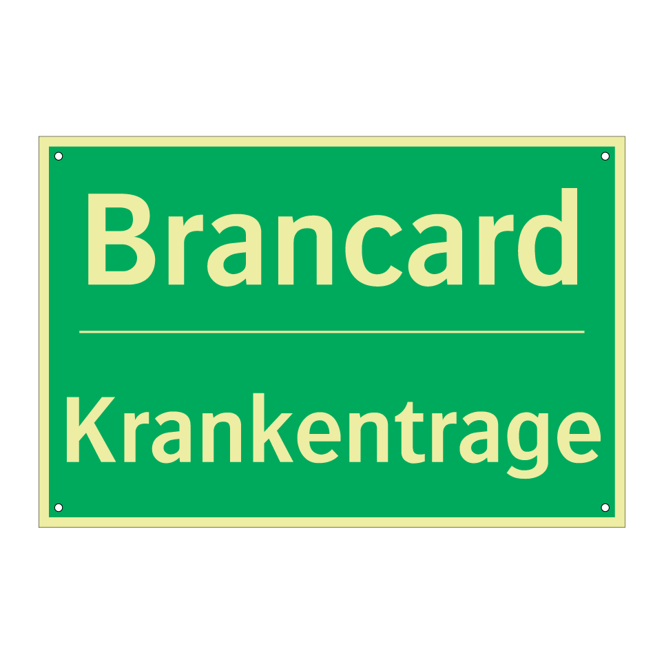 Krankentrage - Brancard
