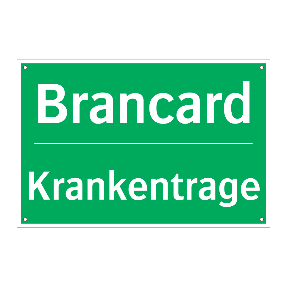 Krankentrage - Brancard