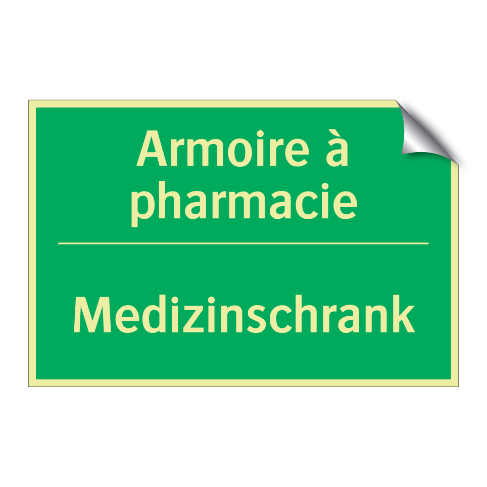 Medizinschrank - Armoire à pharmacie