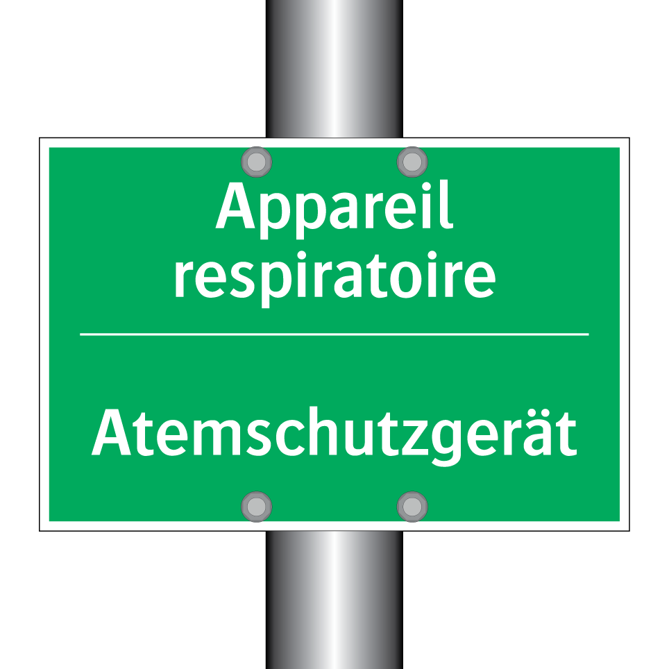 Atemschutzgerät - Appareil respiratoire