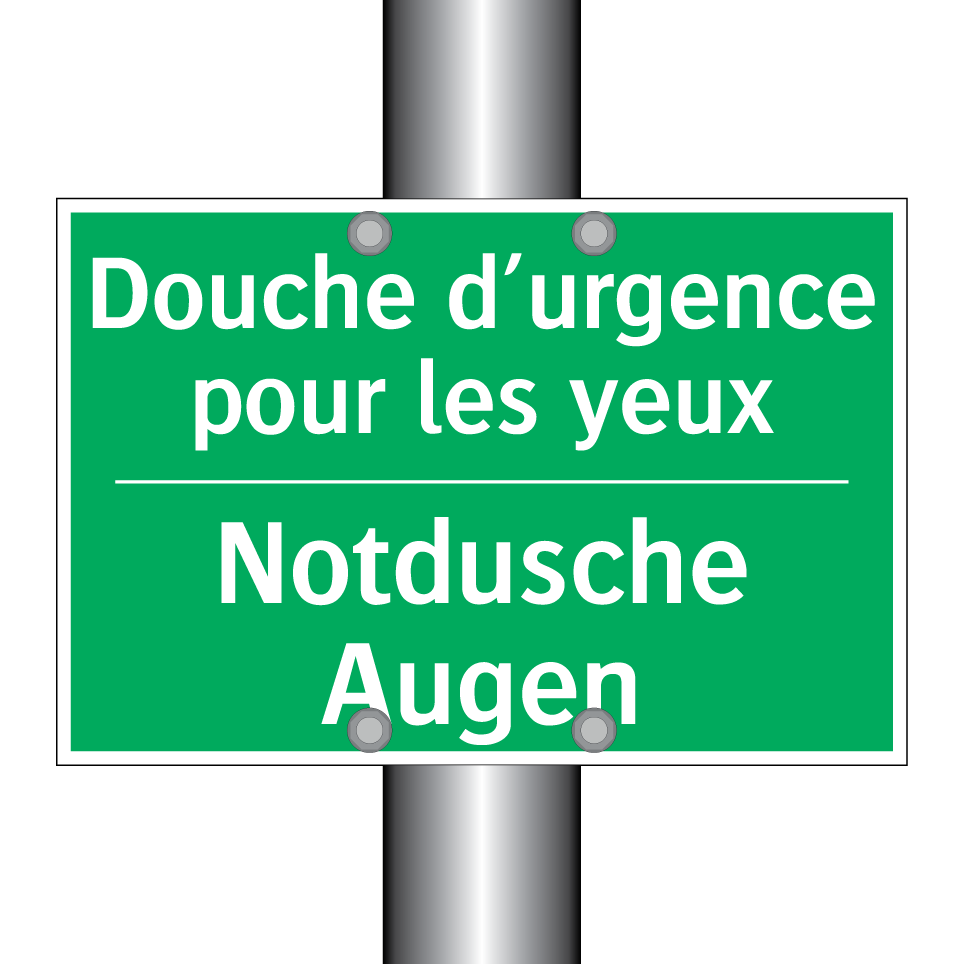 Notdusche Augen - Douche d’urgence pour les yeux