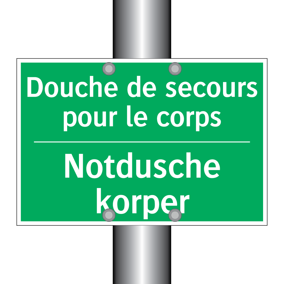 Notdusche korper - Douche de secours pour le corps /.../