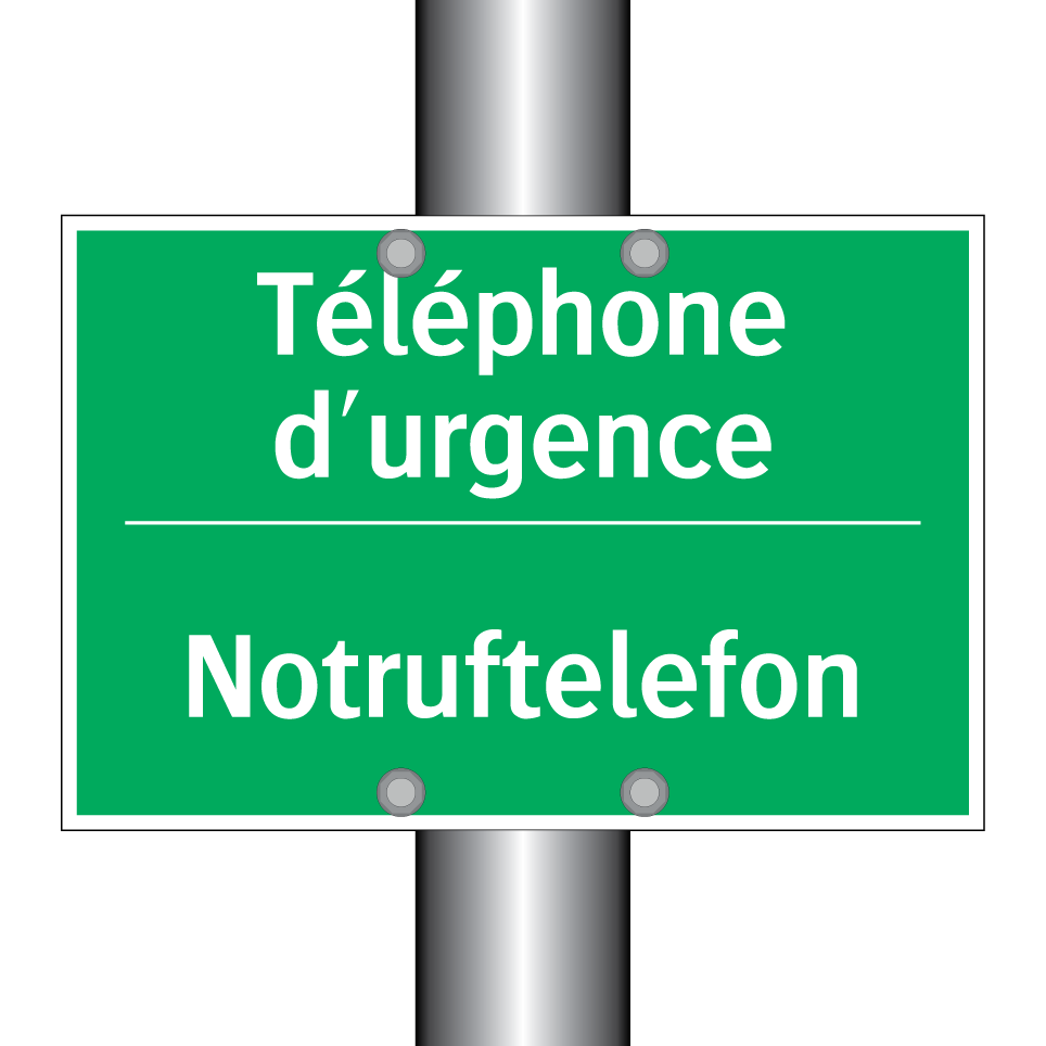 Notruftelefon - Téléphone d'urgence