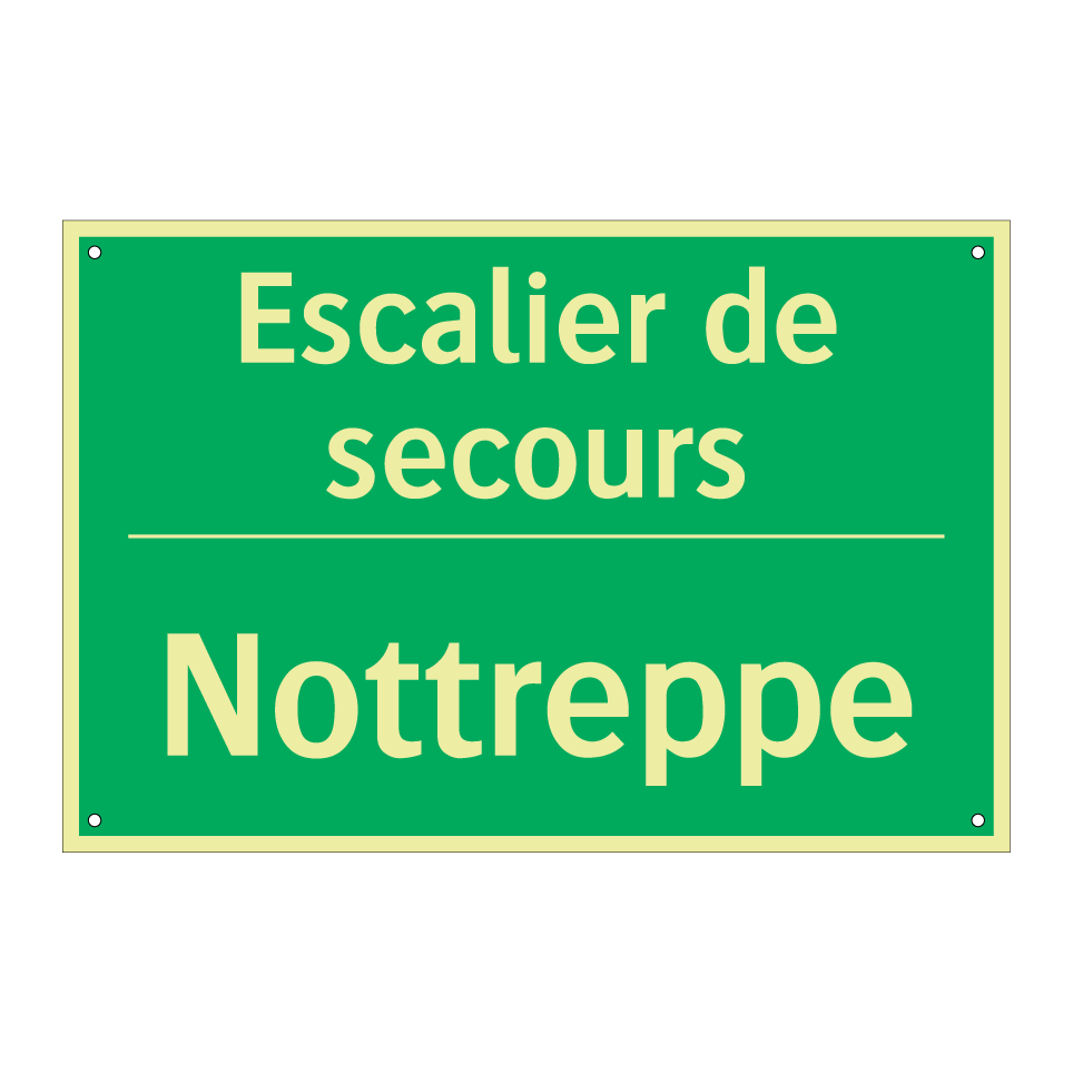 Nottreppe - Escalier de secours