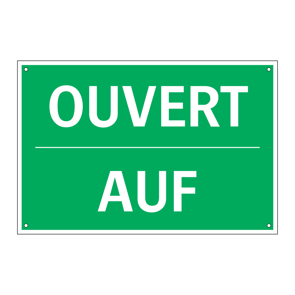 AUF - OUVERT