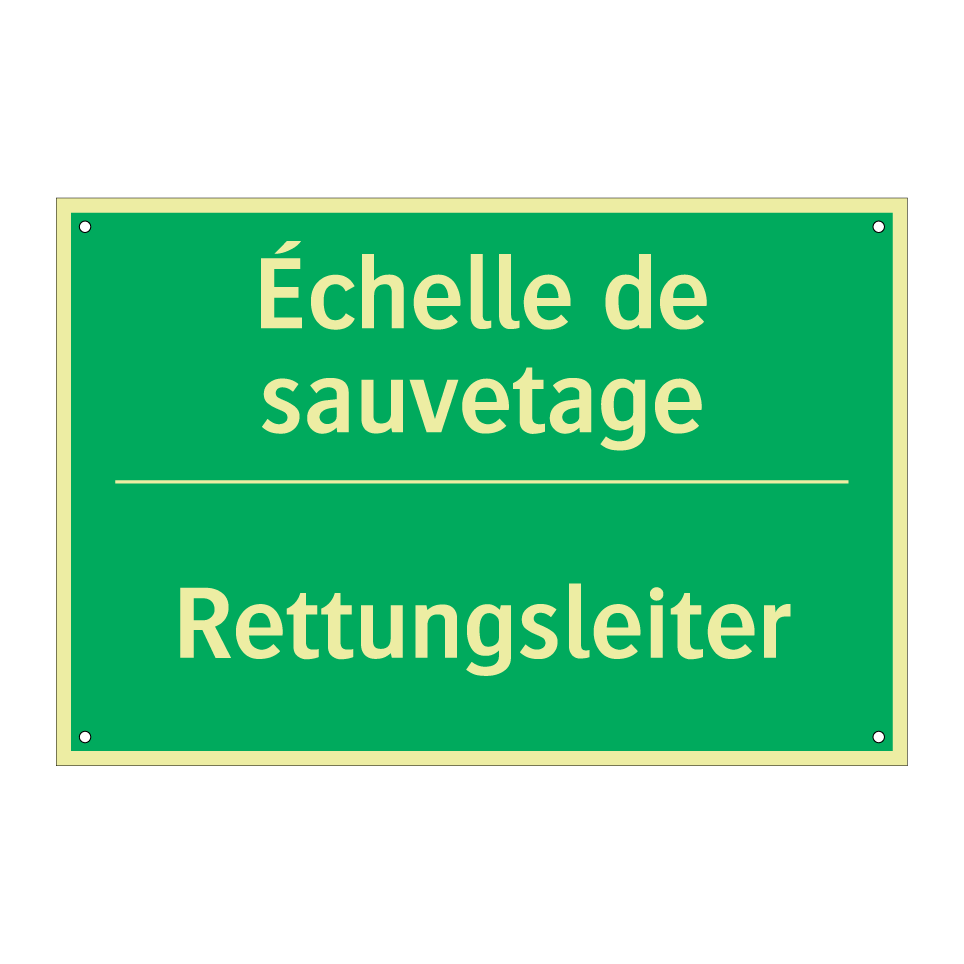 Rettungsleiter - Échelle de sauvetage
