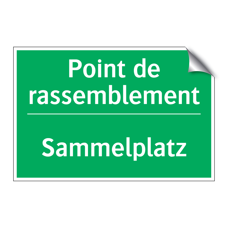 Sammelplatz - Point de rassemblement