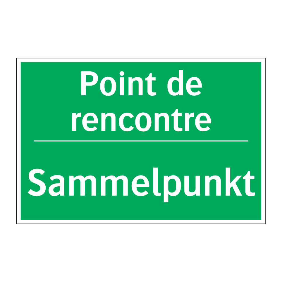 Sammelpunkt - Point de rencontre