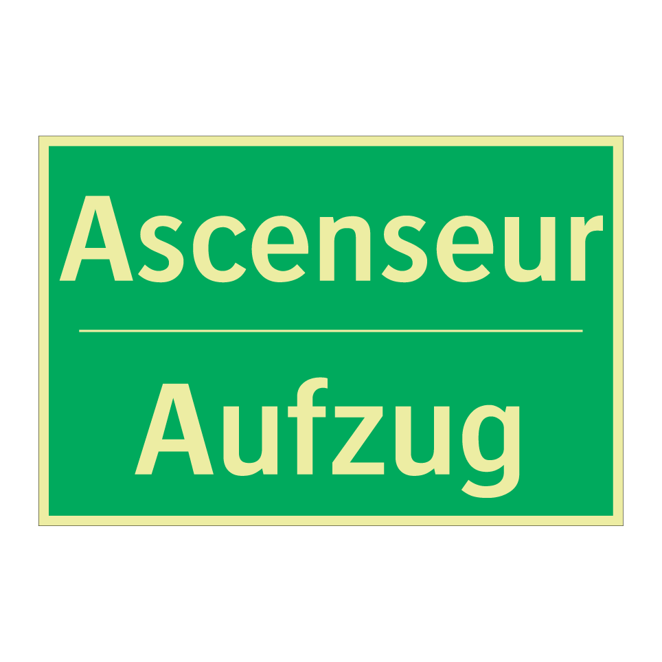Aufzug - Ascenseur