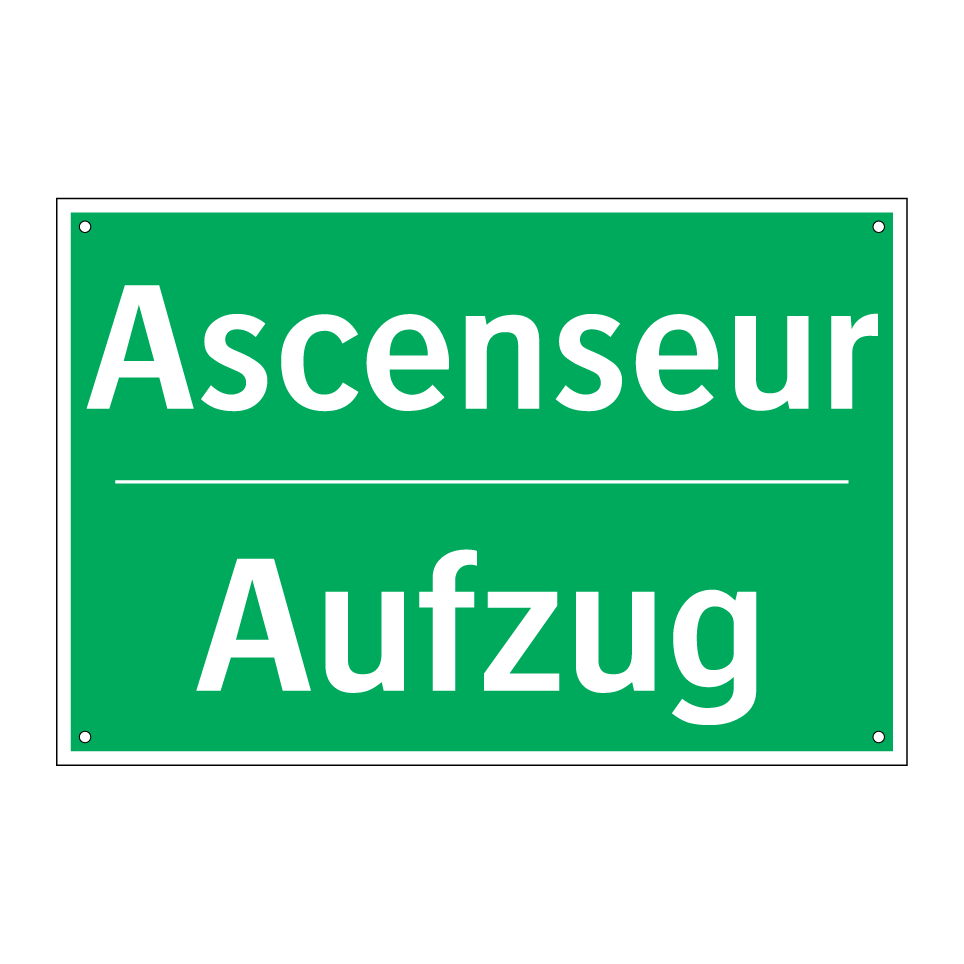 Aufzug - Ascenseur