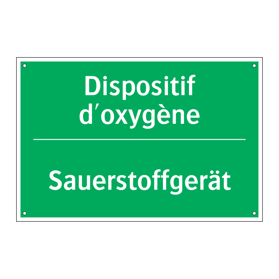 Sauerstoffgerät - Dispositif d'oxygène