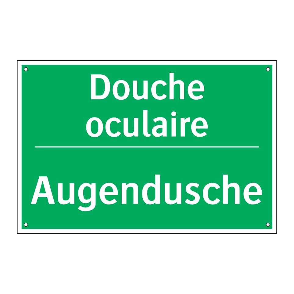 Augendusche - Douche oculaire
