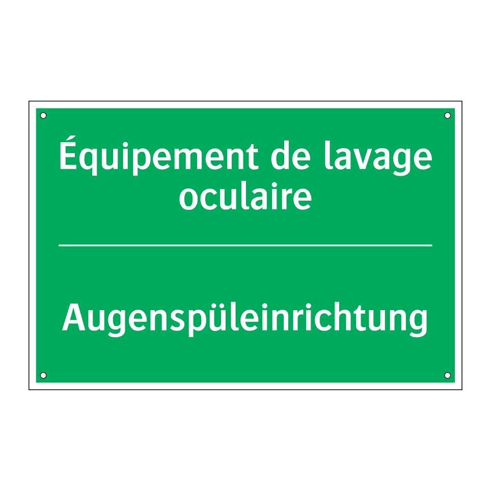 Augenspüleinrichtung - Équipement de lavage oculaire