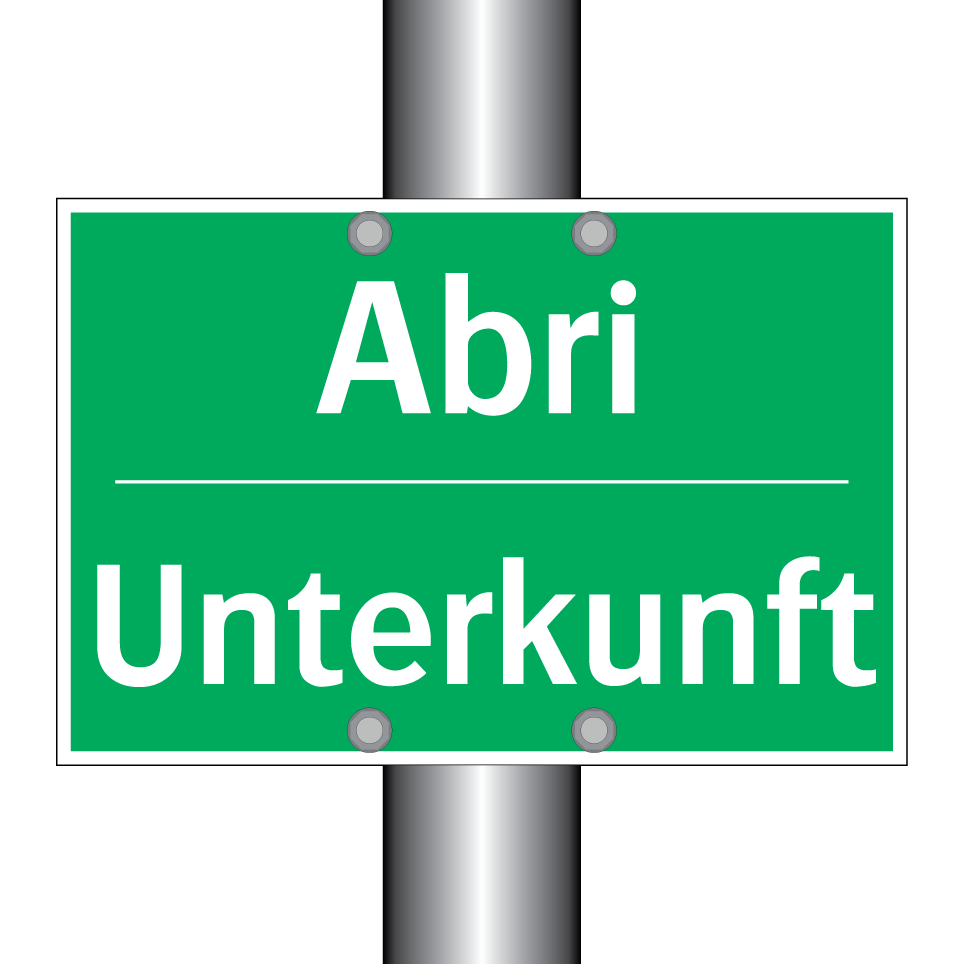 Unterkunft - Abri