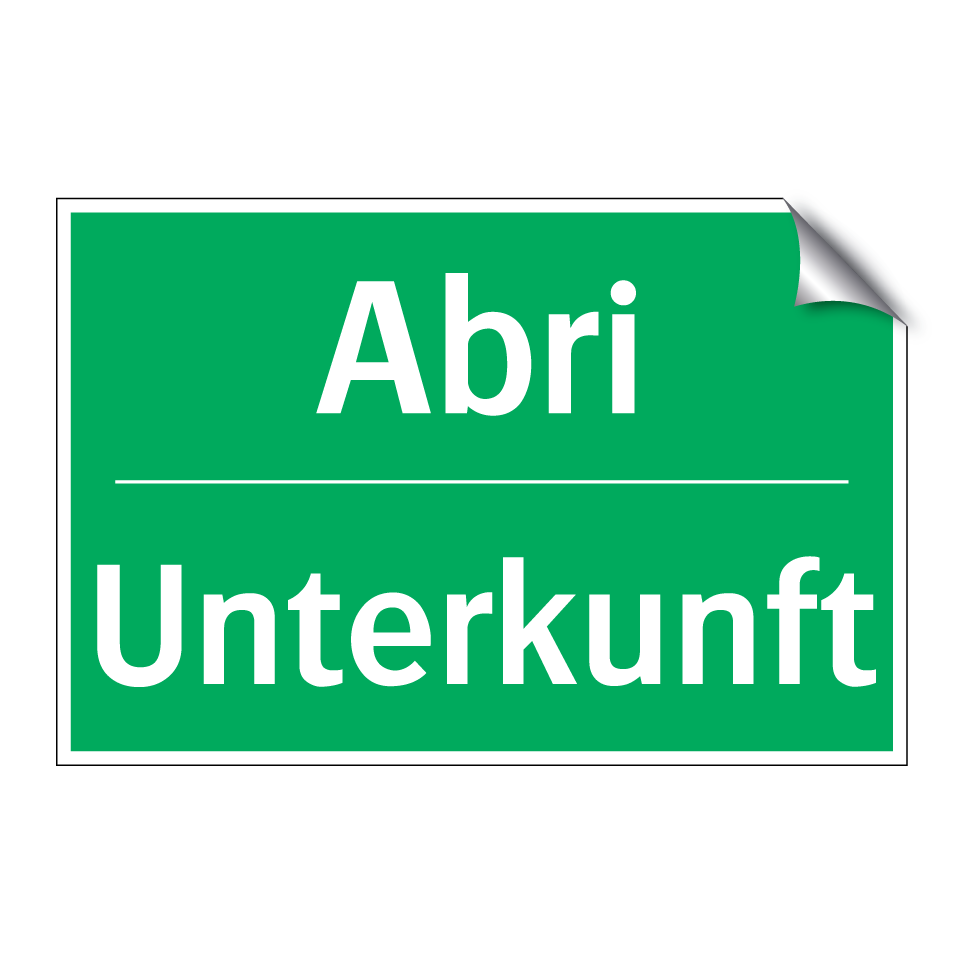 Unterkunft - Abri