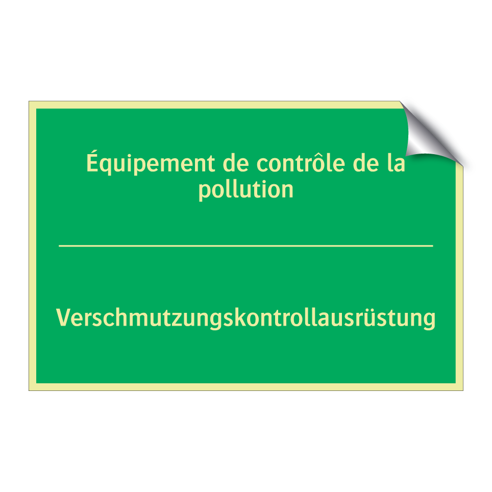 Verschmutzungskontrollausrüstung /.../ - Équipement de contrôle de la pollution /.../