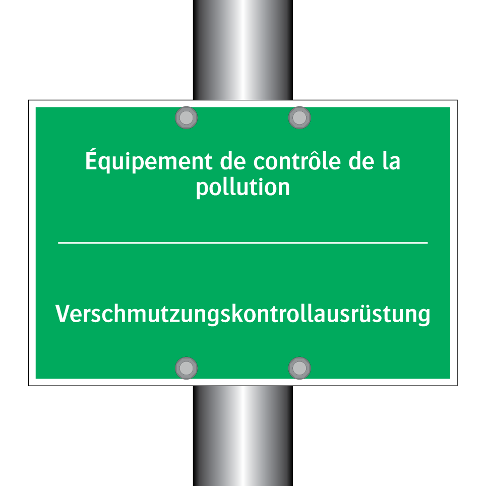 Verschmutzungskontrollausrüstung /.../ - Équipement de contrôle de la pollution /.../