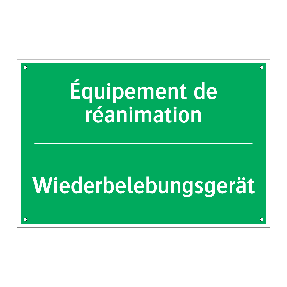 Wiederbelebungsgerät - Équipement de réanimation