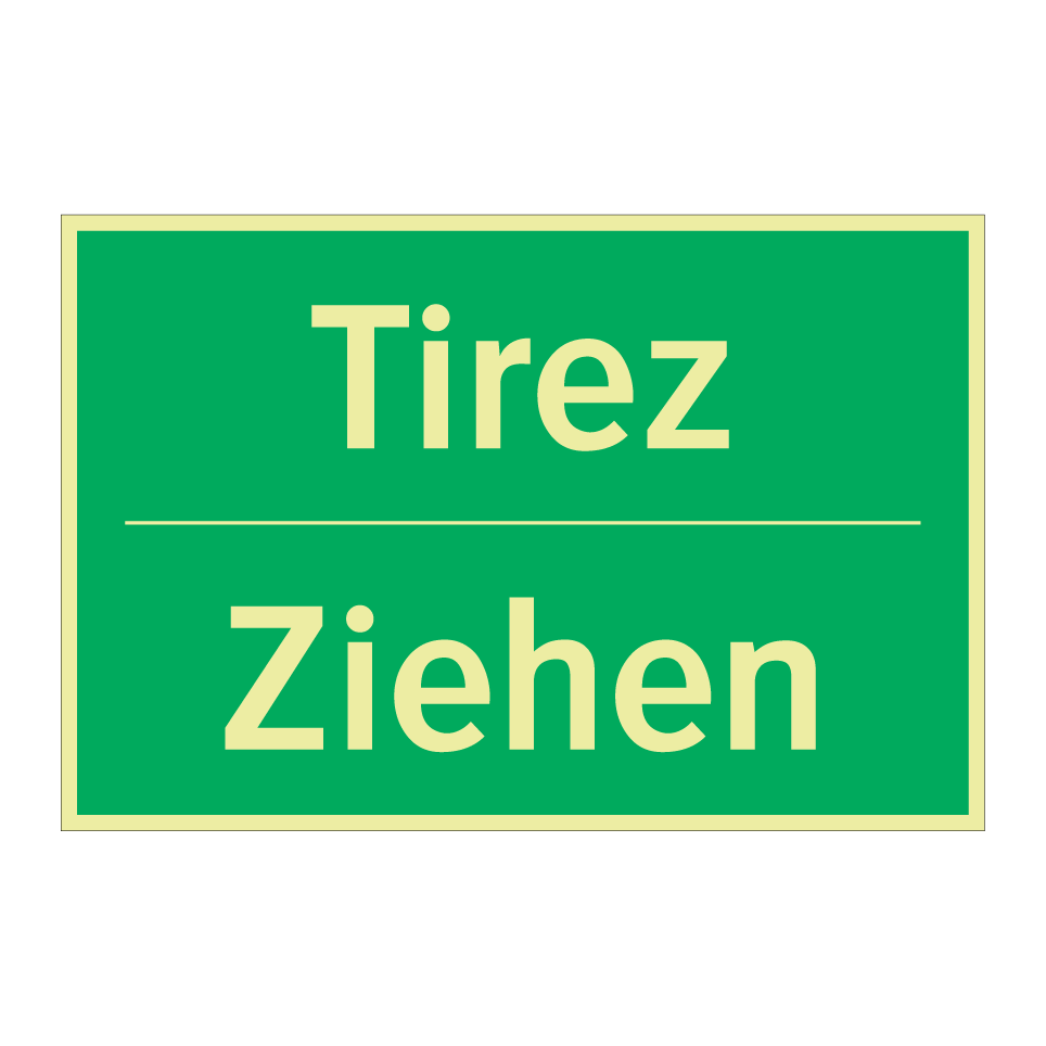 Ziehen - Tirez