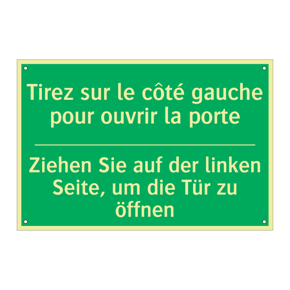 Ziehen Sie auf der linken Seite,  /.../ - Tirez sur le côté gauche pour  /.../