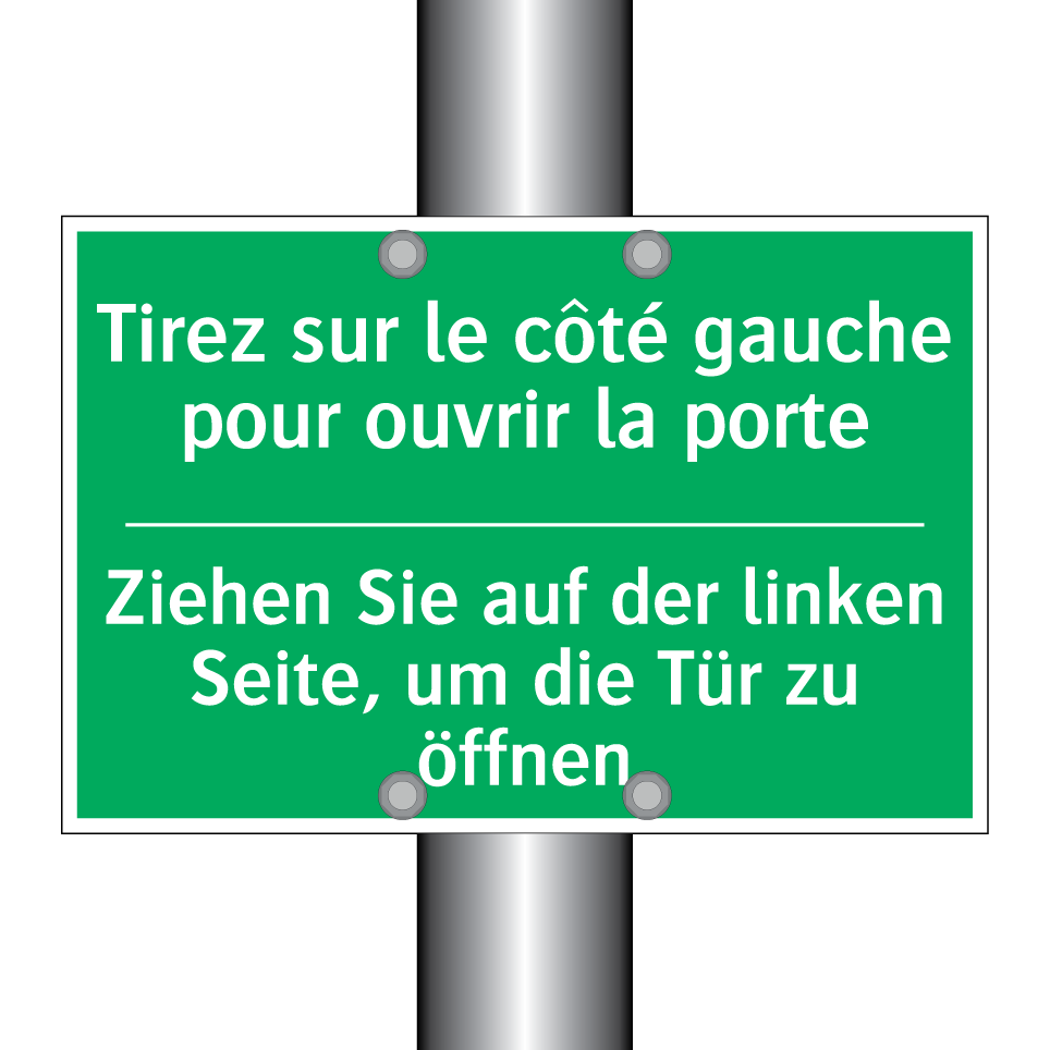 Ziehen Sie auf der linken Seite,  /.../ - Tirez sur le côté gauche pour  /.../