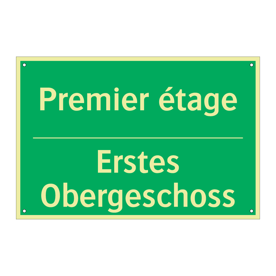 Erstes Obergeschoss - Premier étage