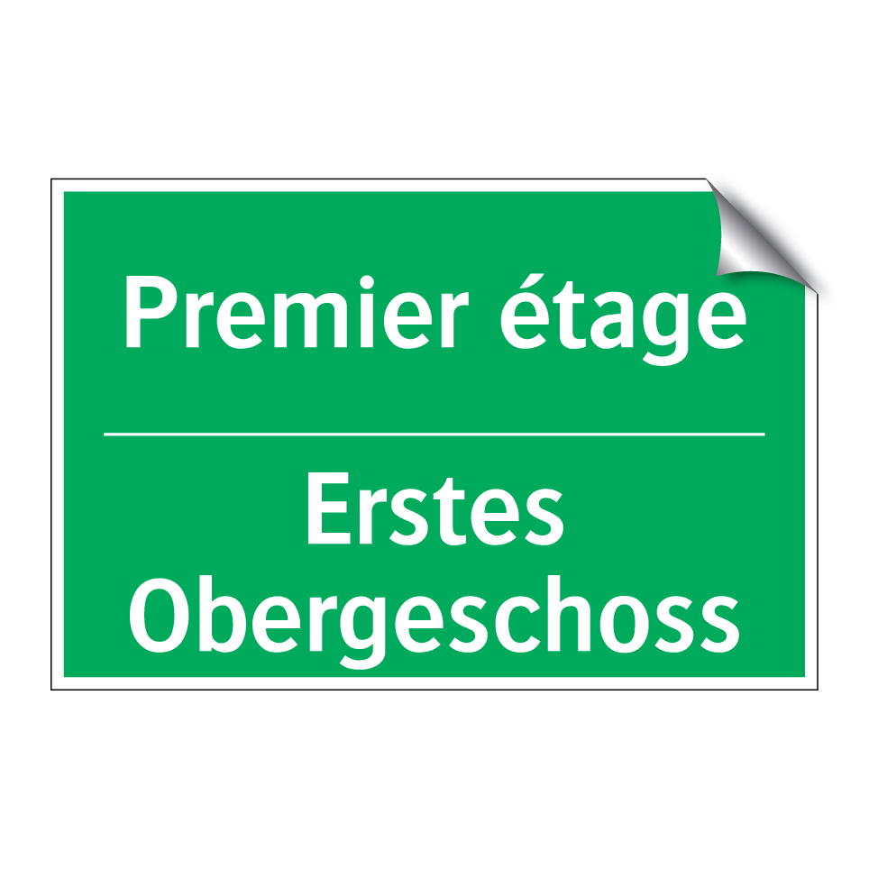 Erstes Obergeschoss - Premier étage