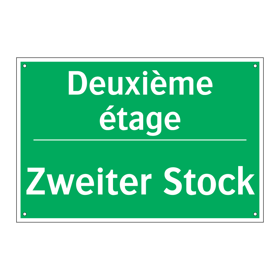 Zweiter Stock - Deuxième étage