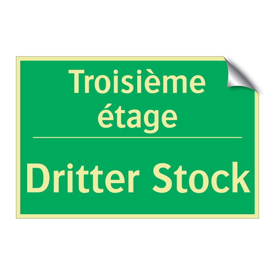 Dritter Stock - Troisième étage